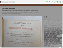 Tablet Screenshot of d7c.antiquariat-fatzer.ch